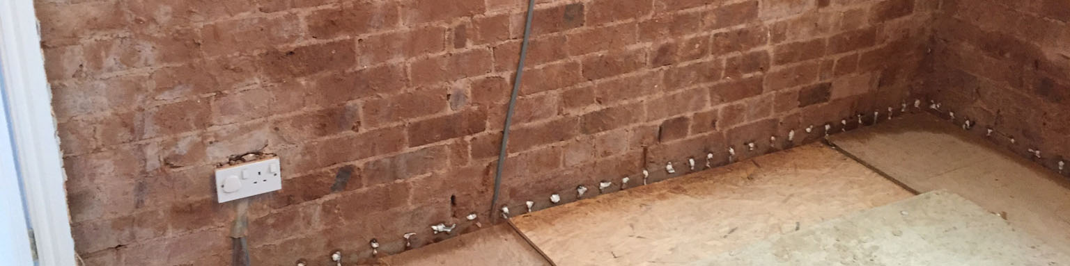 Slideshow banner image for Damp Proofing and Timber Treatments