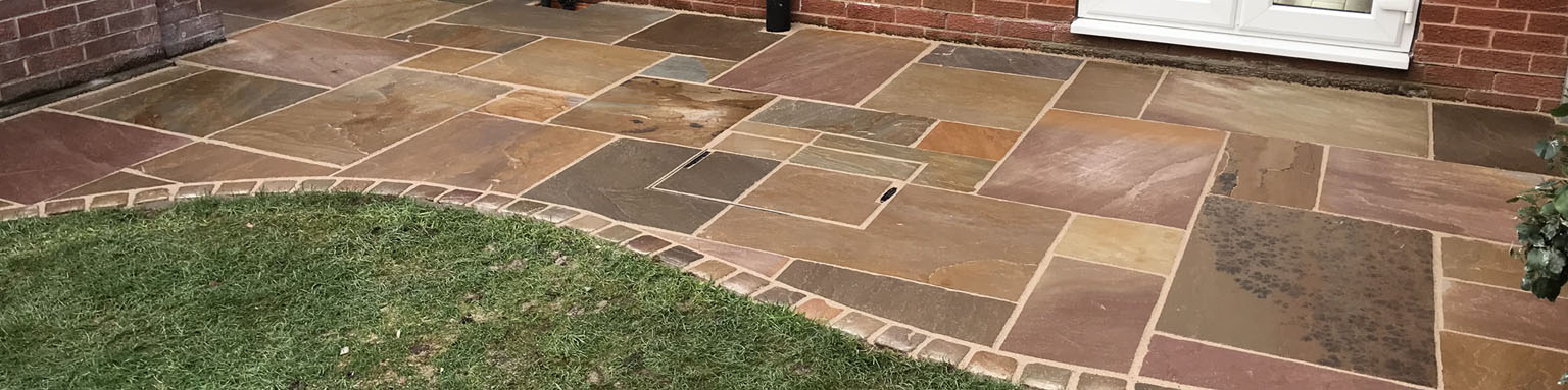 Slideshow banner image for Patios, Paving and Slabbing